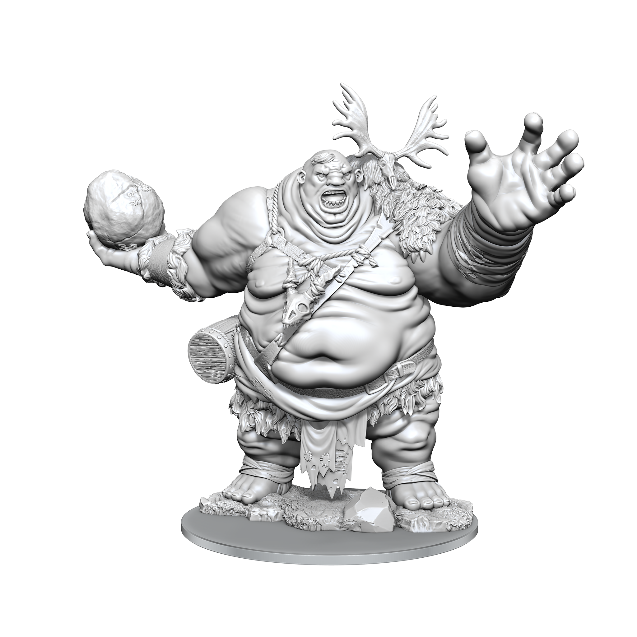 D&D Frameworks: Hill Giant - Unpainted and Unassembled